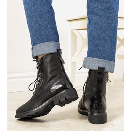 Botas Gaspar pretas com isolamento preto 1