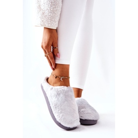 WJ1 Chinelos de pele quente mecy cinza claro 1