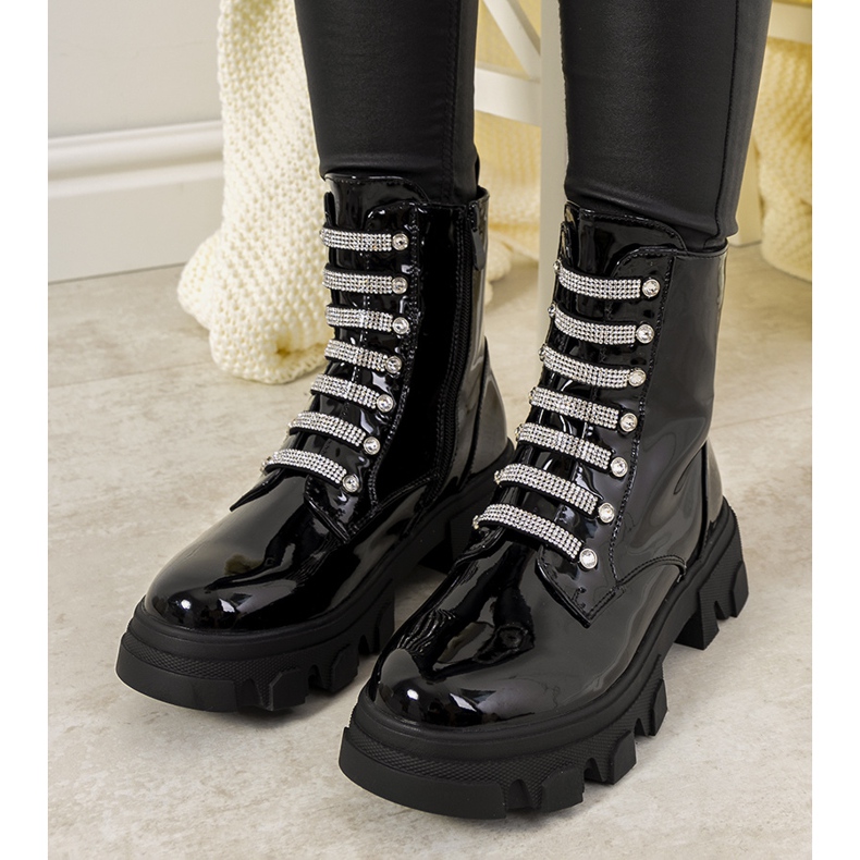 Botas pretas com isolamento da Mariones preto 2 Botas pretas com isolamento da Mariones preto 2