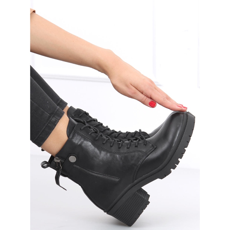Botas militares Riko Black preto 2