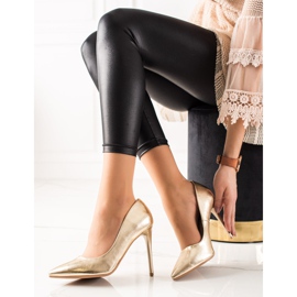 Seastar Salto alto estiloso dourado 2