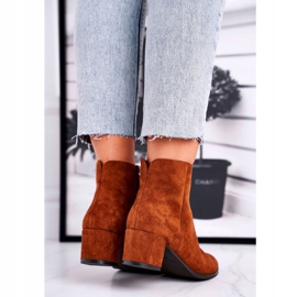 Botas femininas Sergio Leone Camel BT528 marrom 3