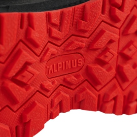 Sapatos de trekking Alpinus Seville M JS43575 preto vermelho 5