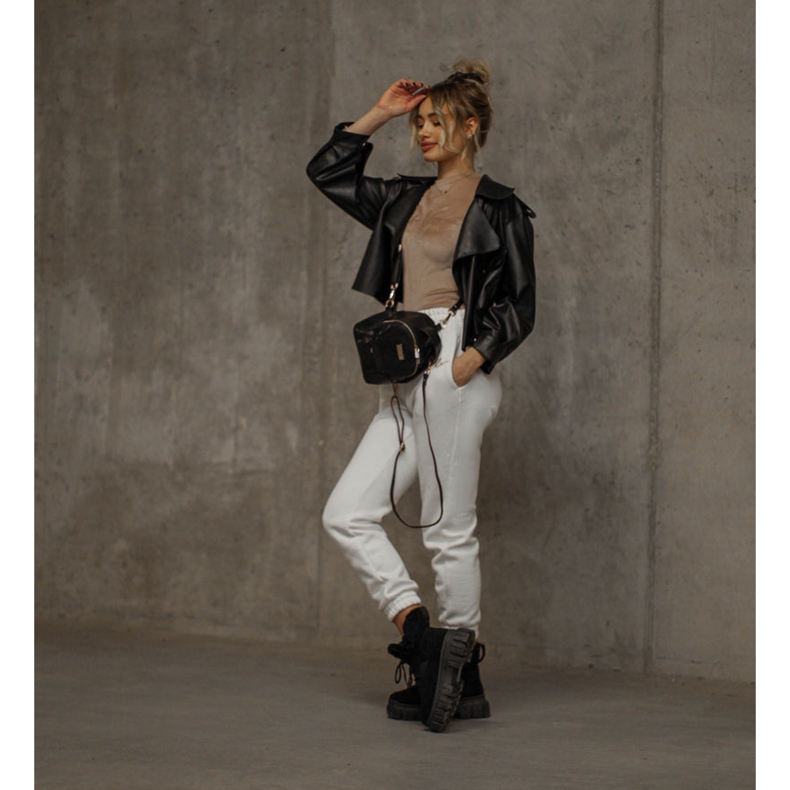 PM1 Black Warm Boots Trappers Black Demaris preto 1