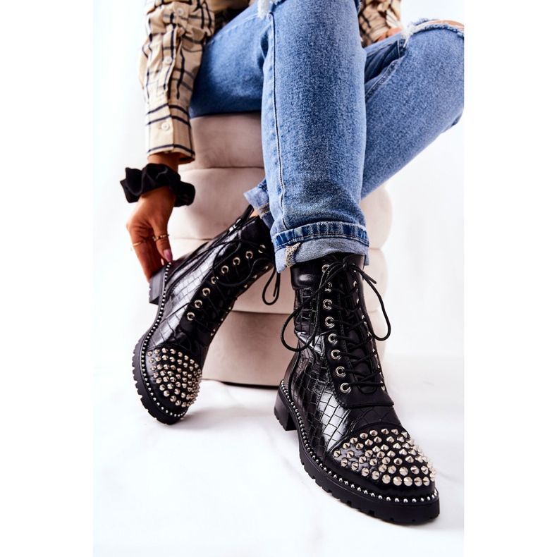WT1 Botas Sorela pretas com zíper preto 2 WT1 Botas Sorela pretas com zíper preto 2