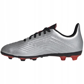 Chuteiras Adidas Predator 19.4 FxG Jr G25822 prata 1