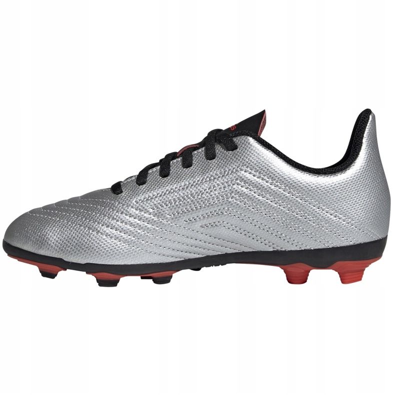 Chuteiras Adidas Predator 19.4 FxG Jr G25822 prata 1
