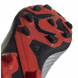 Chuteiras Adidas Predator 19.4 FxG Jr G25822 prata 5