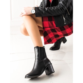 Laura Mode Botas elegantes preto 1