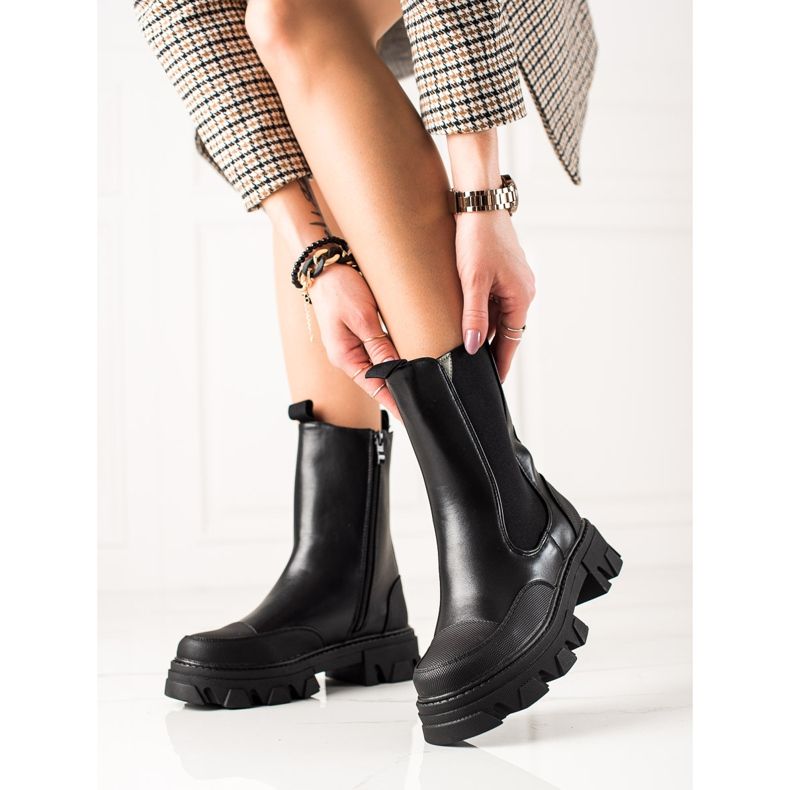 Seastar Botas Workery Fashion preto 1