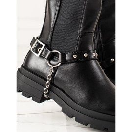 Sixth Sense Botas na plataforma com enfeite preto 1