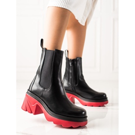 Seastar Botas Com Plataforma Colorida preto 1