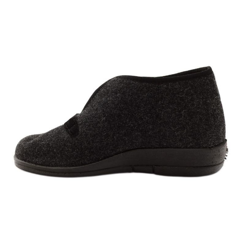 Chinelos femininos Dr.ORTO Befado com pele de ovelha 031d028 cinza 3