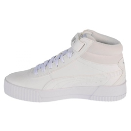 Sapatos Puma Carina Mid Jr 374440-01 branco 1