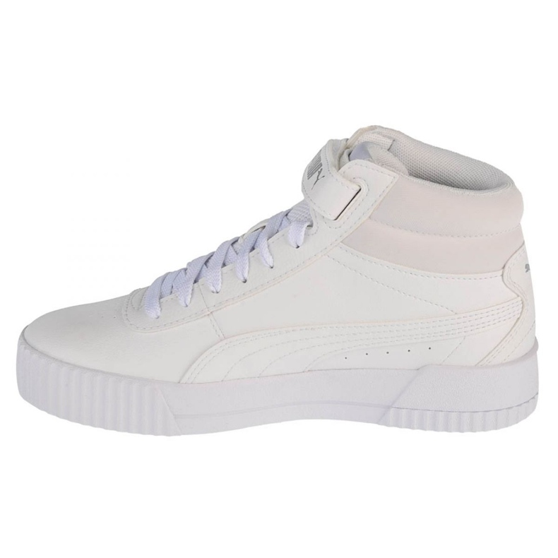 Sapatos Puma Carina Mid Jr 374440-01 branco 1