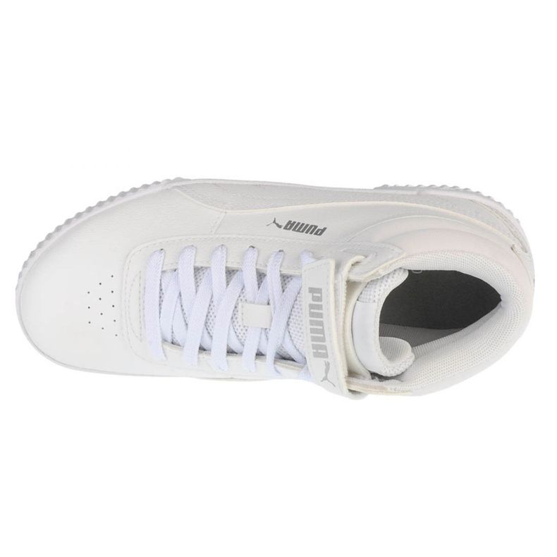 Sapatos Puma Carina Mid Jr 374440-01 branco 2