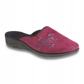 Sapatos femininos Befado pu 552D004 vermelho multicolorido 1