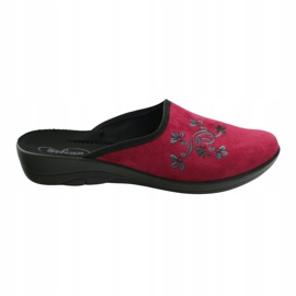 Sapatos femininos Befado pu 552D004 vermelho multicolorido 6