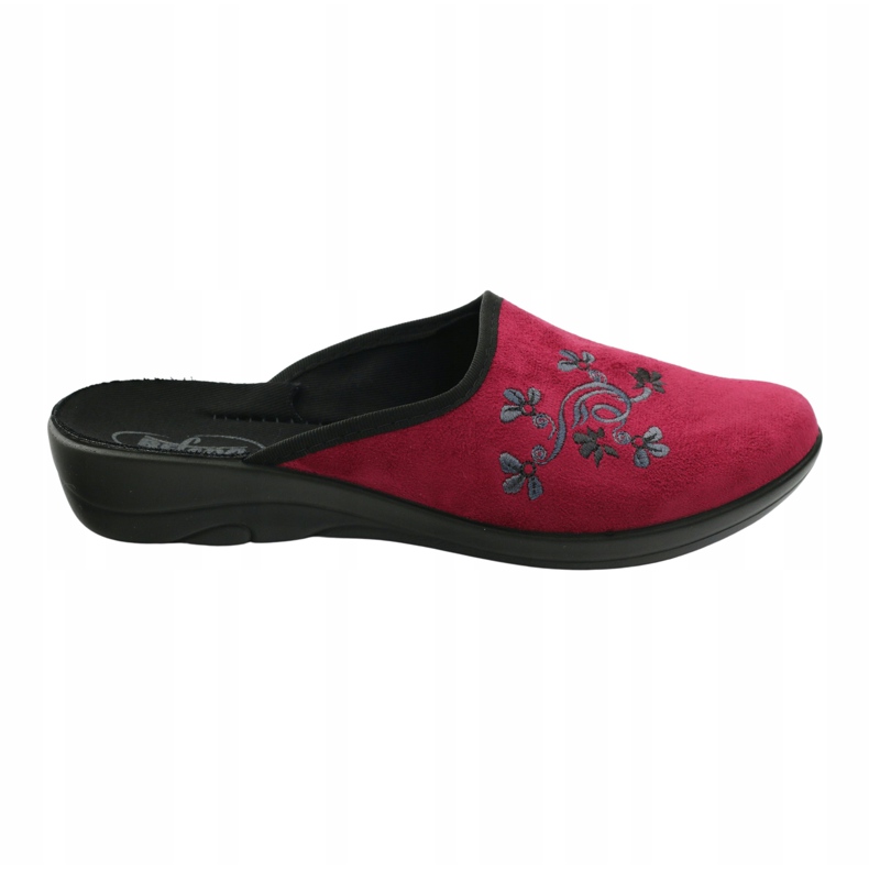 Sapatos femininos Befado pu 552D004 vermelho multicolorido 6