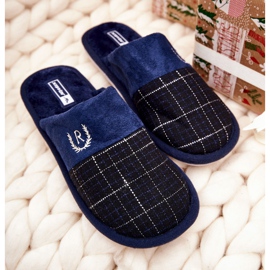 WJ1 Chinelos quadriculados quentes azul marinho blase 2