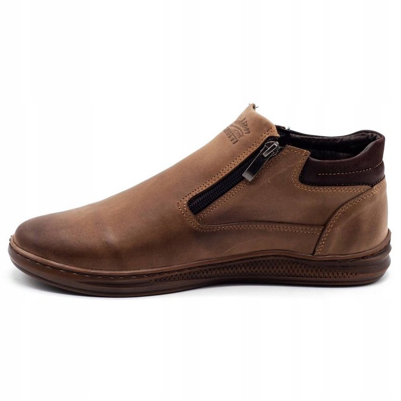Polbut Botas de inverno masculinas K29 marrons marrom 1