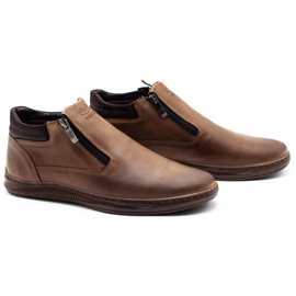 Polbut Botas de inverno masculinas K29 marrons marrom 2