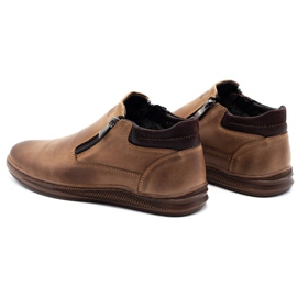 Polbut Botas de inverno masculinas K29 marrons marrom 6