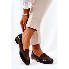 BM Couro Monnari Ballerinas 0920-017 Brown castanho 2