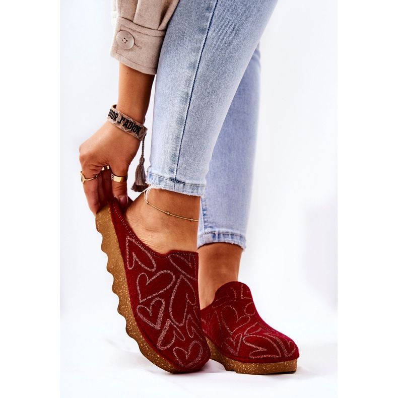 Chinelos Profiláticos Inblu DK07-016 Vermelho 2