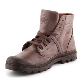 Sapatos Palladium Pallabrouse Lea 2 M 03079-271 marrom 2
