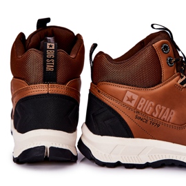 Tênis de salto alto Big Star II174179 marrom preto 3