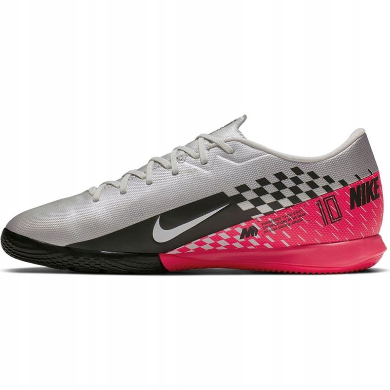 Sapatos de interior Nike Mercurial Vapor 13 Academy Neymar Ic M AT7994-006 prata 2 Sapatos de interior Nike Mercurial Vapor 13 Academy Neymar Ic M AT7994-006 prata 2