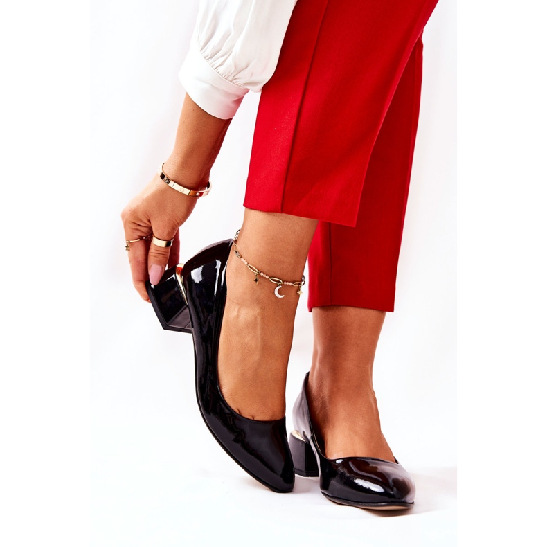 Lewski Shoes Bombas de couro lacado Lewski 3118 preto 2