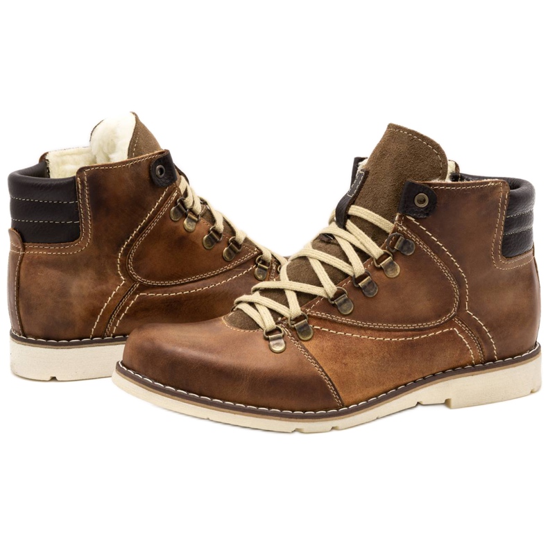 KOMODO Botas de inverno marrons 733 castanho 3