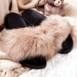 PG2 Chinelos de pele natural bege naturimo 2