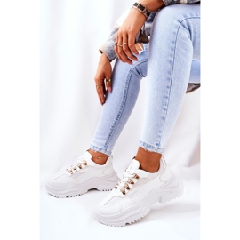 PM1 Calçados Esportivos em Branco Plataforma Flynn 1