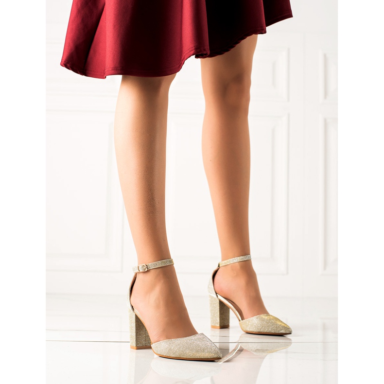 Seastar Bombas de ouro com brilho bege 2