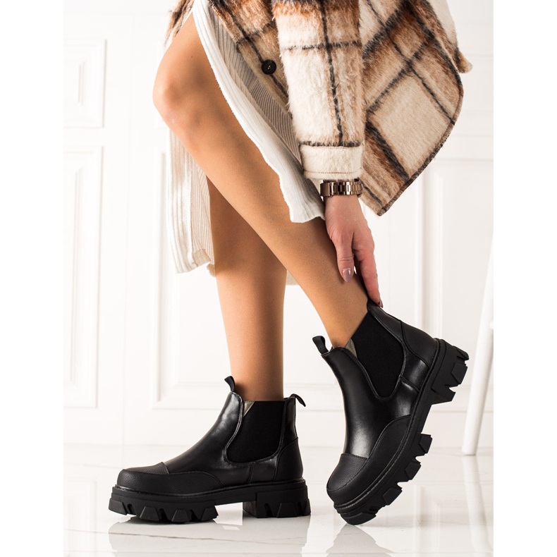 Seastar Botas Jodhpur Black Fashion preto 1