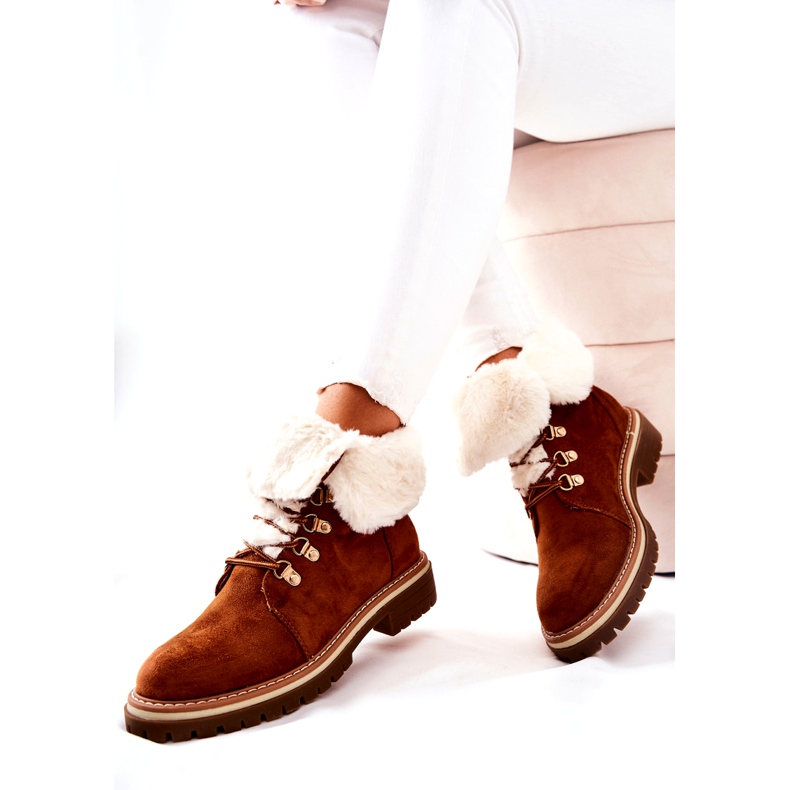 Botas Quentes Camel Nelby castanho 2