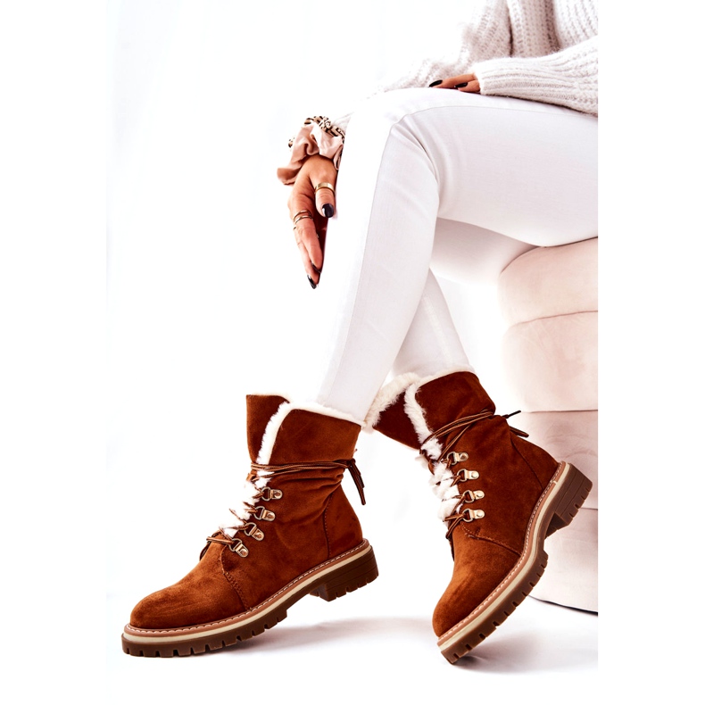 Botas Quentes Camel Nelby castanho 4