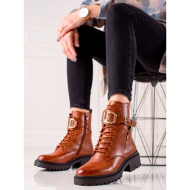 Diamantique Trabalhadores Elegantes Com Ornamento castanho 1