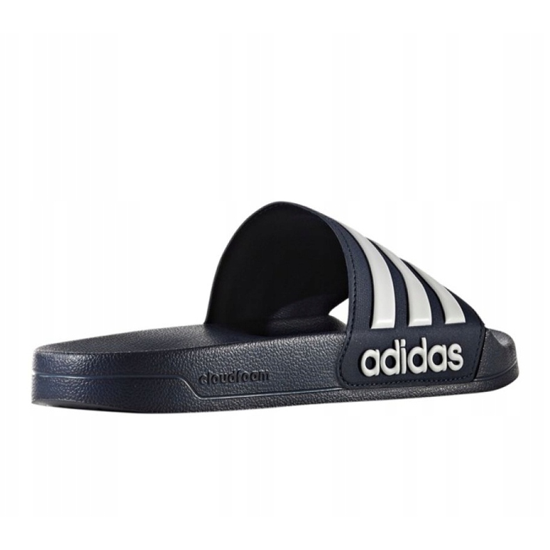 Chinelos Adidas Adilette Shower AQ1703 branco azul marinho 3