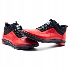 Polbut Botas de inverno masculinas vermelhas K27F vermelho 5 Polbut Botas de inverno masculinas vermelhas K27F vermelho 5