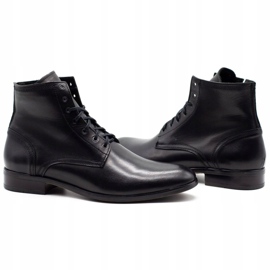 Olivier Botas Chelsea de inverno 287 pretas preto 4
