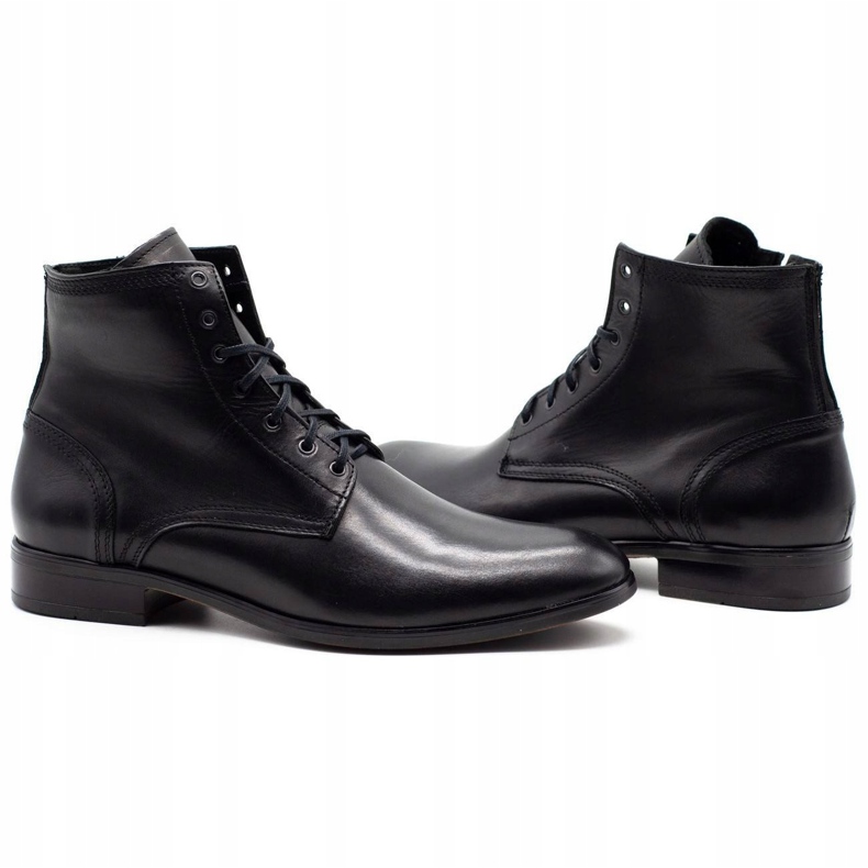 Olivier Botas Chelsea de inverno 287 pretas preto 4
