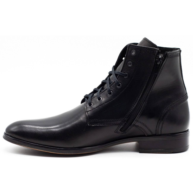 Olivier Botas Chelsea de inverno 287 pretas preto 1