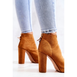 WS1 Botas em uma barra Abra os dedos do pé Camel Adore laranja 1 WS1 Botas em uma barra Abra os dedos do pé Camel Adore laranja 1