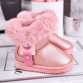 Apawwa Botas de neve infantis quentes com pele cinza Marella 2
