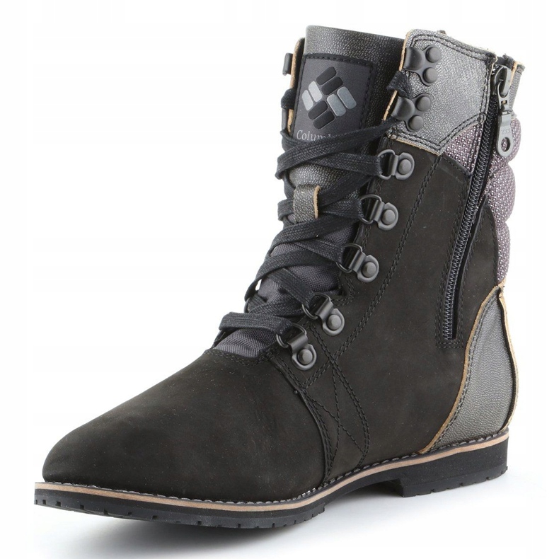 Botas femininas Columbia Vigésima Ave WP Mid BL2769-010 Black preto 2