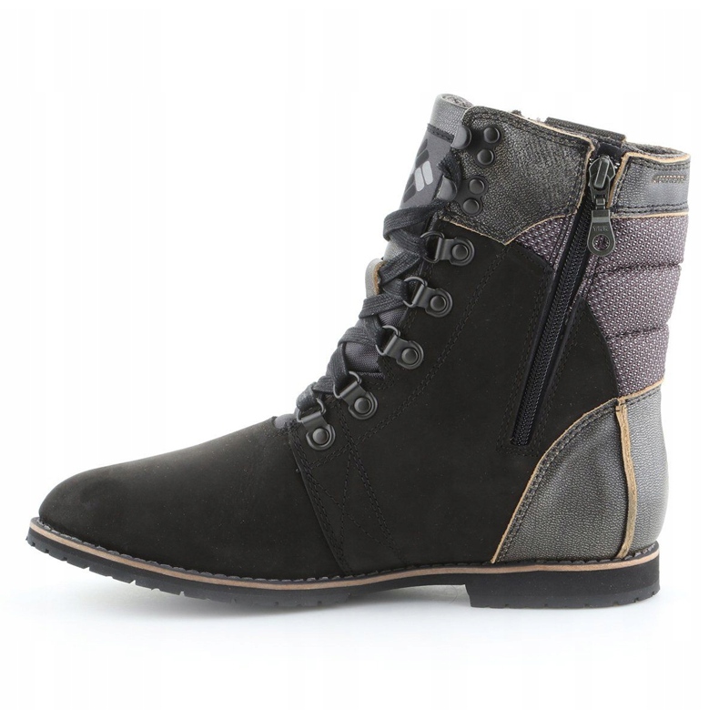 Botas femininas Columbia Vigésima Ave WP Mid BL2769-010 Black preto 4